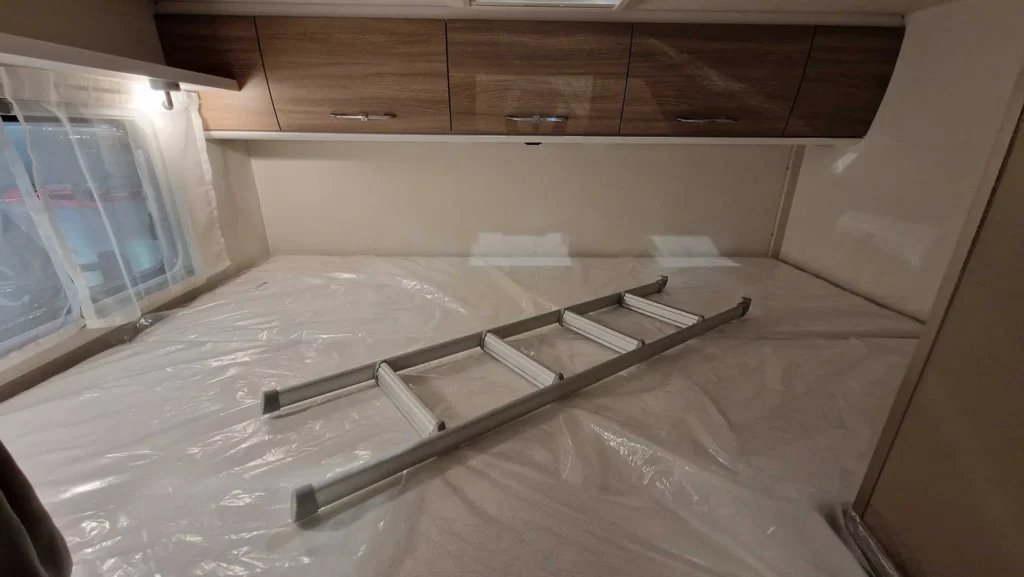 noleggio di un camper letto