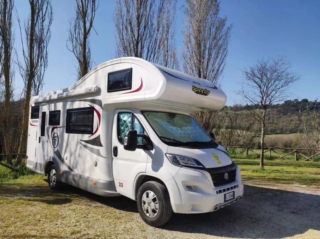 camper per la prima volta campeggio