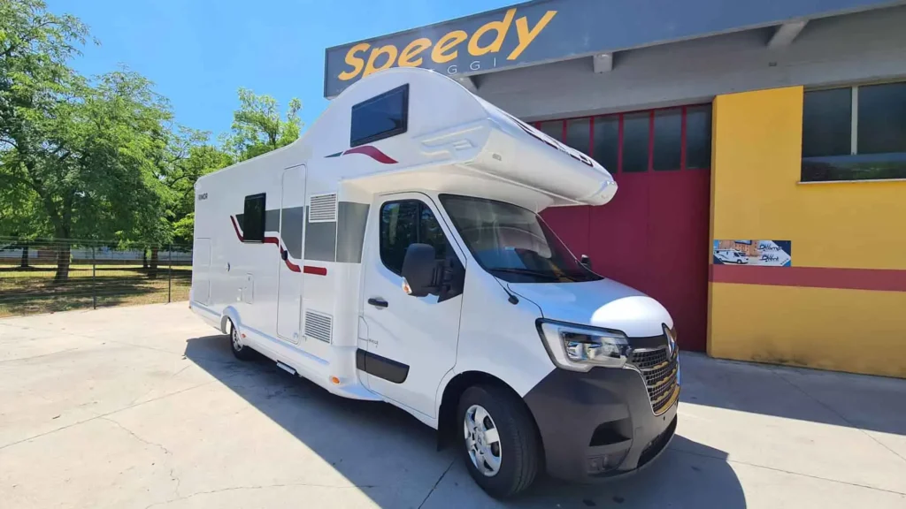 camper per la prima volta mansardato
