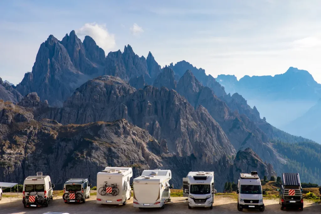Dolomiti in Camper: consigli e itinerario di 7 giorni 1 Dolomiti in camper area di sosta